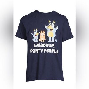 NWOT Men’s Bluey Character Tee - Navy